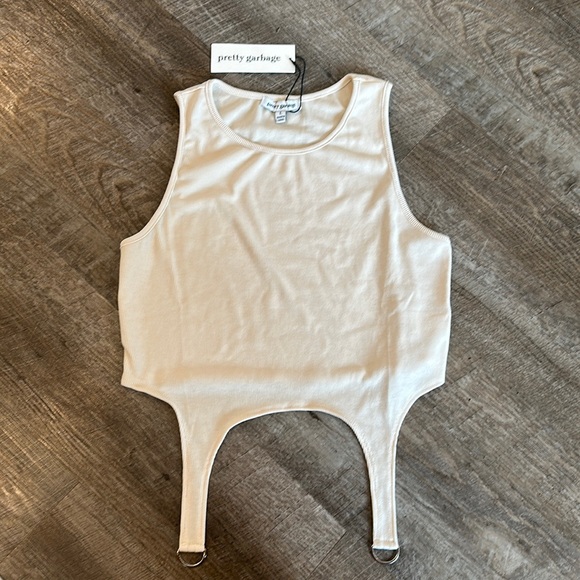 Dolls Kill Harness Front Tank - Picture 1 of 4